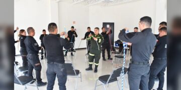 Continúa Guardia Estatal preparación para atender diferentes emergencias