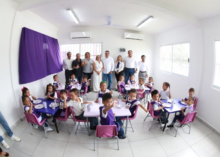 Cumple DIF con la niñez de Altamira: Inauguran desayunador en CAIC 20 de noviembre