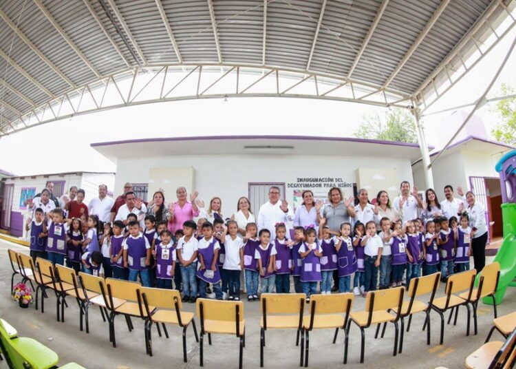 Cumple DIF con la niñez de Altamira: Inauguran desayunador en CAIC 20 de noviembre