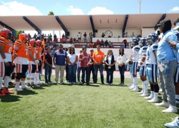 El rector Dámaso Anaya inaugura en la UAT temporada 2024 de la ONEFA