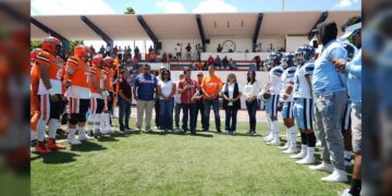 El rector Dámaso Anaya inaugura en la UAT temporada 2024 de la ONEFA