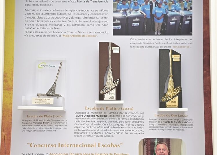 Entrega Chucho Nader preseas a Museo de Tampico