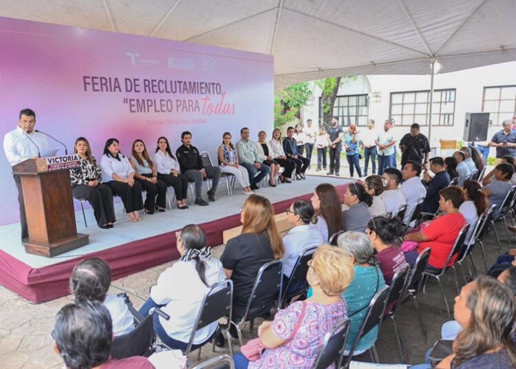 Facilitan Municipio de Victoria, empresarios y STyP trabajo digno a mujeres