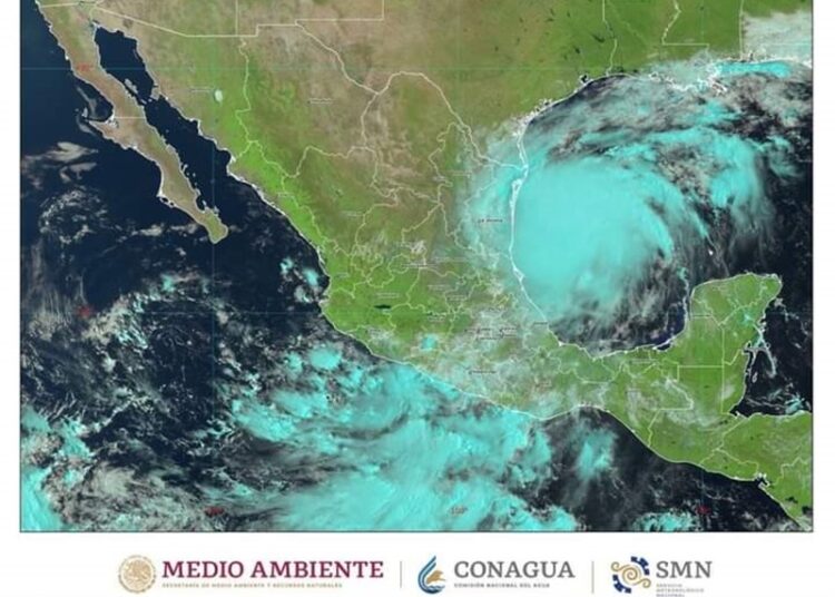 “Francine” amenaza con lluvias extremas a Tamaulipas y Veracruz