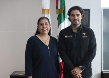 Fuerte impulso a El Mante en materia laboral acuerda secretario Illoldi y Paty Chío