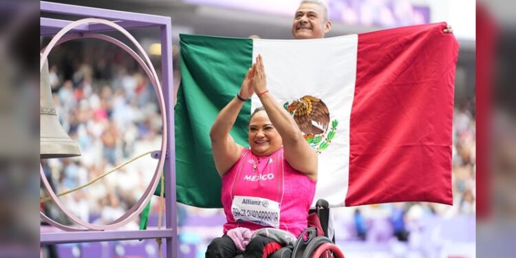 ¡Gloria Zarza da primera medalla de oro a México en Paralímpicos!