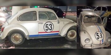 Detienen a hombre por intentar robar a ‘Herbie’ en Monterrey
