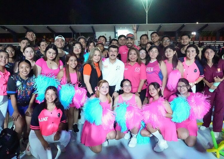 Inaugura Dámaso Anaya la fiesta deportiva del Interfacultades UAT 2024