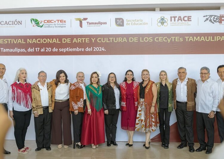 Inicia Festival Nacional de Arte y Cultura CECyTES Tamaulipas 2024