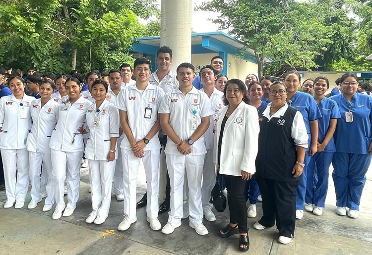 Inicia la UAT en la zona sur un programa de salud integral para estudiantes del CET MAR