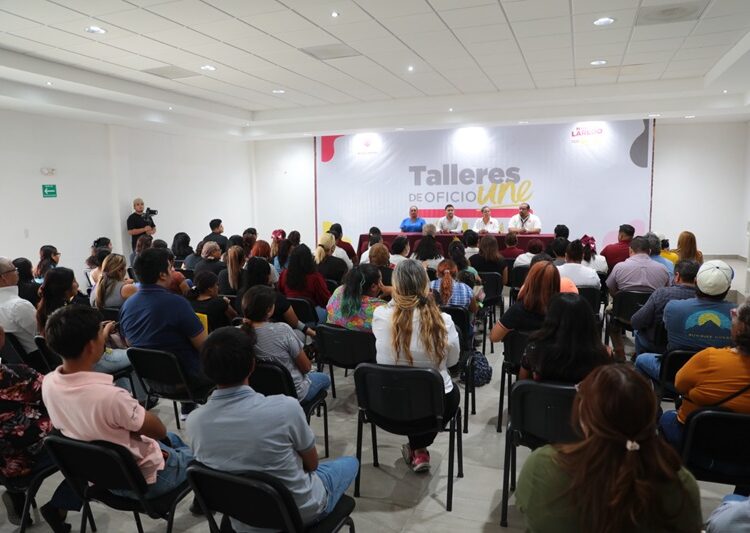 Inician alrededor de 400 ciudadanos ‘Talleres de Oficio’ del Gobierno de NLD