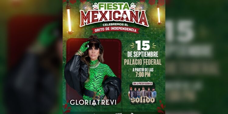 Invita Gobierno de NLD a ceremonia del Grito de Independencia y concierto de Gloria Trevi