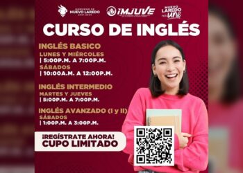 Invita IMJUVE NLD a curso gratis de inglés