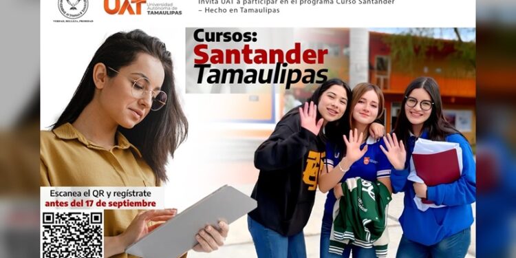Invita la UAT a participar en el programa Santander Hecho en Tamaulipas