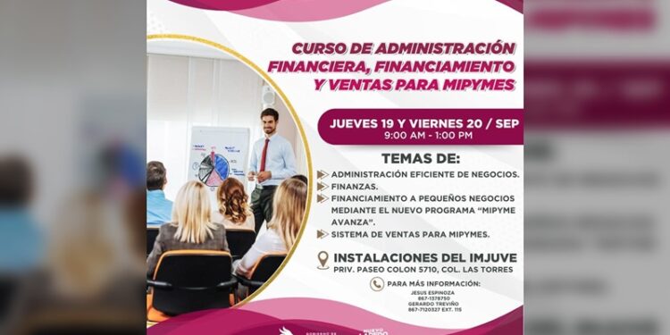 Invitan a jóvenes emprendedores a cursos de capacitación