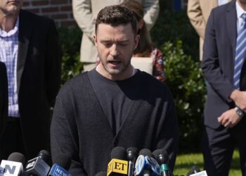 Justin Timberlake fue condenado por conducir ebrio