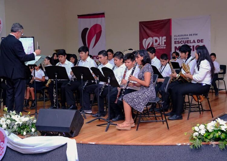 La escuela de música del Sistema DIF NLD abre nuevos espacios para el aprendizaje musical