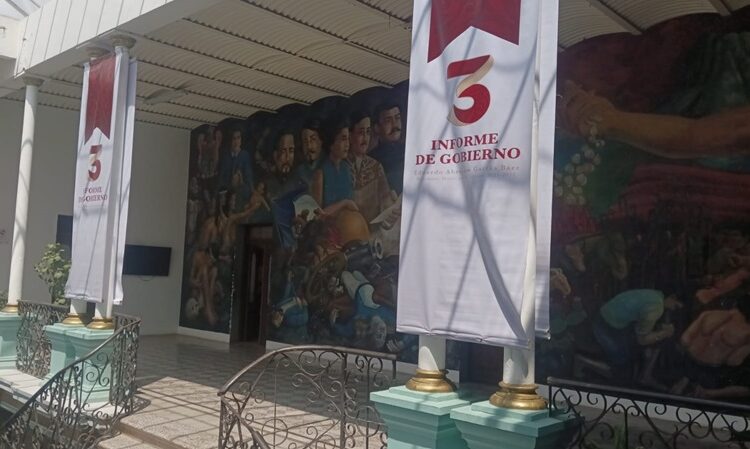 Lista sede para 3.er Informe de Gobierno de Eduardo Gattás