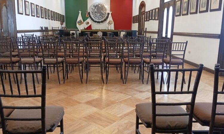 Lista sede para 3.er Informe de Gobierno de Eduardo Gattás