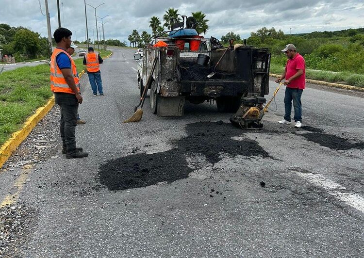 Mantiene SOP trabajos preventivos de bacheo