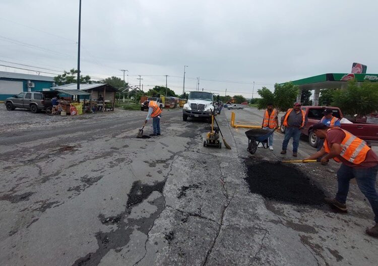 Mantiene SOP trabajos preventivos de bacheo