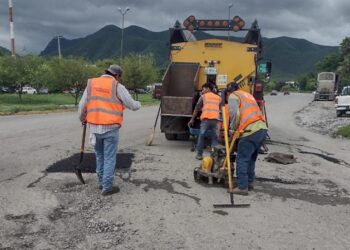 Mantiene SOP trabajos preventivos de bacheo