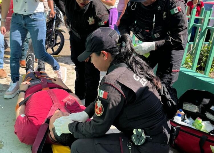 Participa SSPT en Simulacro Nacional 2024