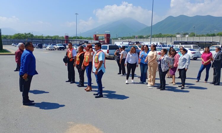 Participa SSPT en Simulacro Nacional 2024