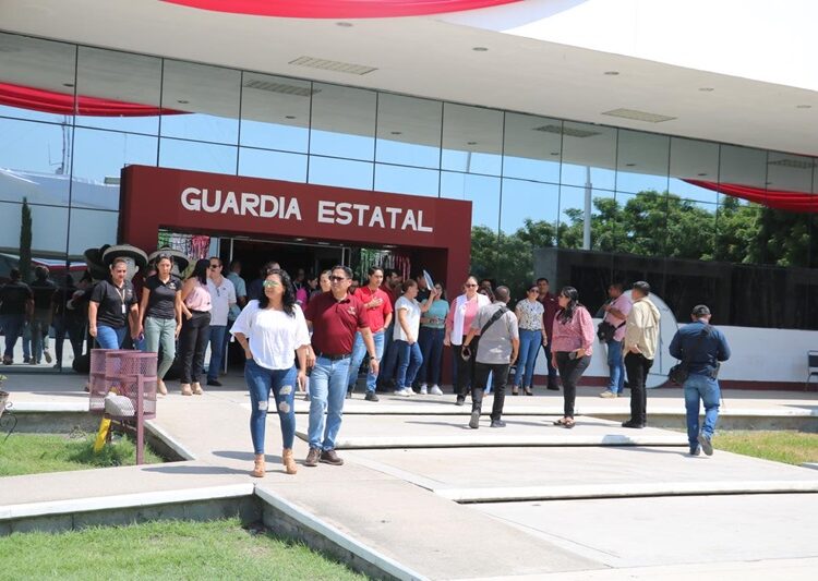 Participa SSPT en Simulacro Nacional 2024