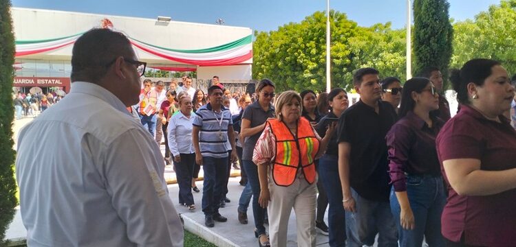 Participa SSPT en Simulacro Nacional 2024