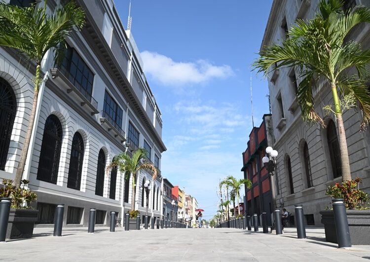 Por concluir conversión a semipeatonal de la calle Salvador Díaz Mirón