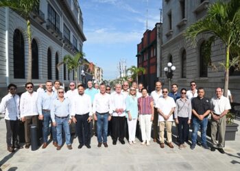 Por concluir conversión a semipeatonal de la calle Salvador Díaz Mirón