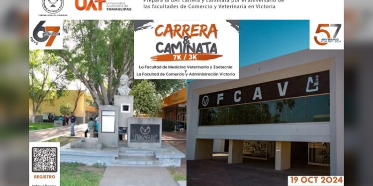 Prepara UAT ‘Carrera – Caminata’ por aniversario de facultades