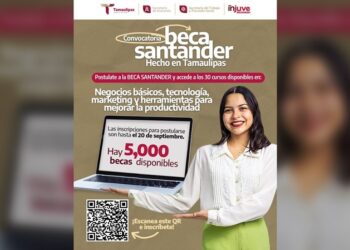 Presentan convocatoria de becas para tamaulipecos