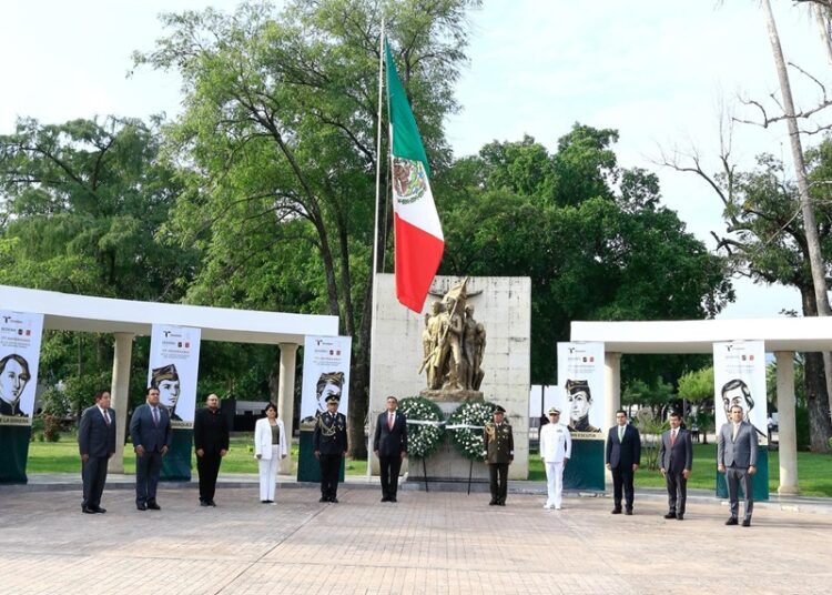 Preside Américo 177 aniversario de la gesta heroica de los Niños Héroes