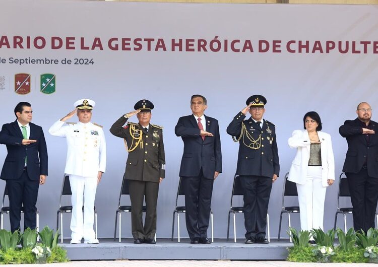 Preside Américo 177 aniversario de la gesta heroica de los Niños Héroes