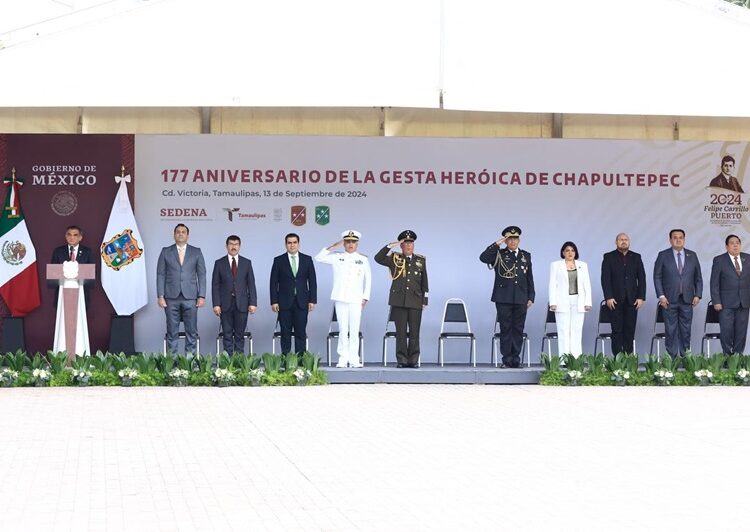 Preside Américo 177 aniversario de la gesta heroica de los Niños Héroes