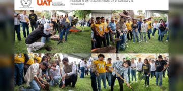 Promueve la UAT la creación de espacios verdes en el Centro Universitario Victoria