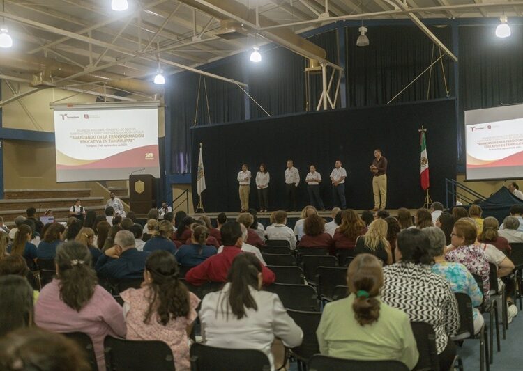 Continúa avanzando la transformación educativa en Tamaulipas