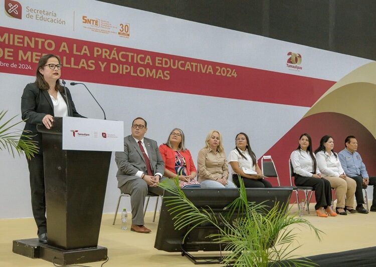 Reconoce y revaloriza Tamaulipas a las y los docentes por sus prácticas educativas