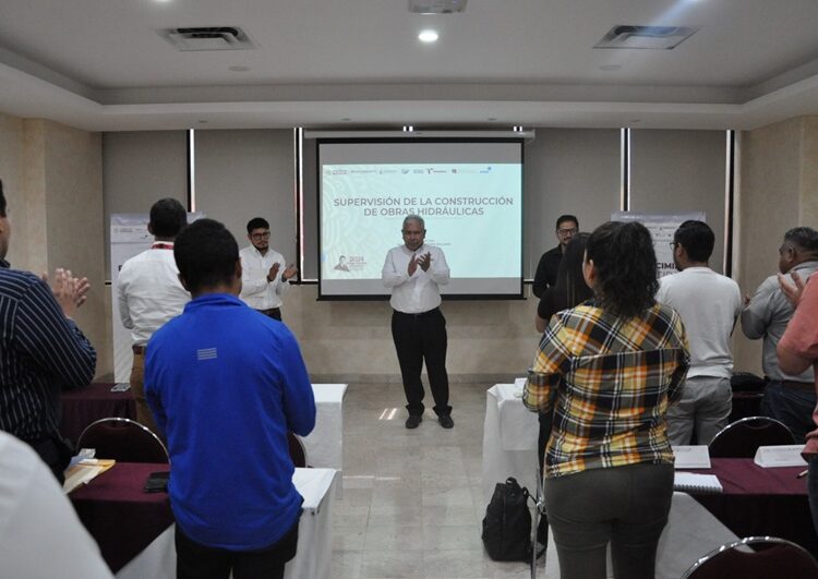 Capacitan a organismos operadores en construcción de obras hidráulicas en Tamaulipas
