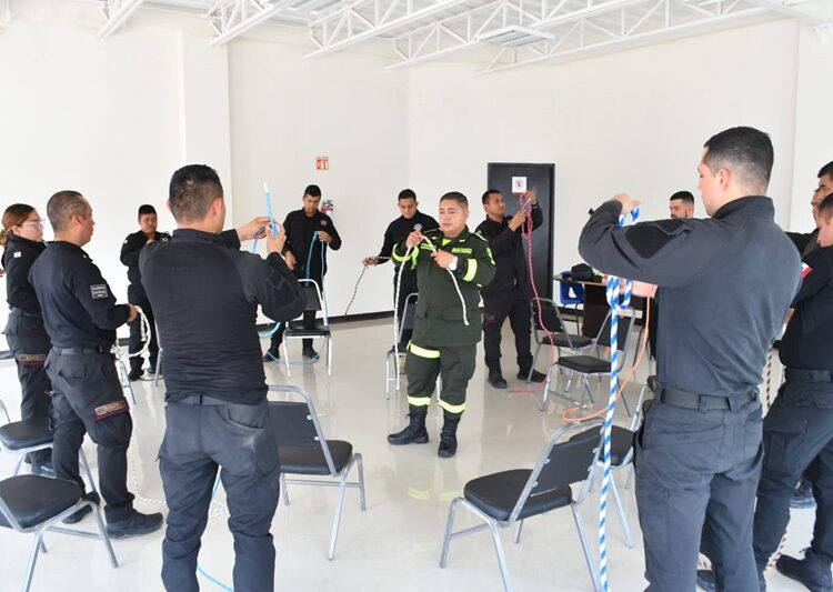 Continúa Guardia Estatal preparación para atender diferentes emergencias