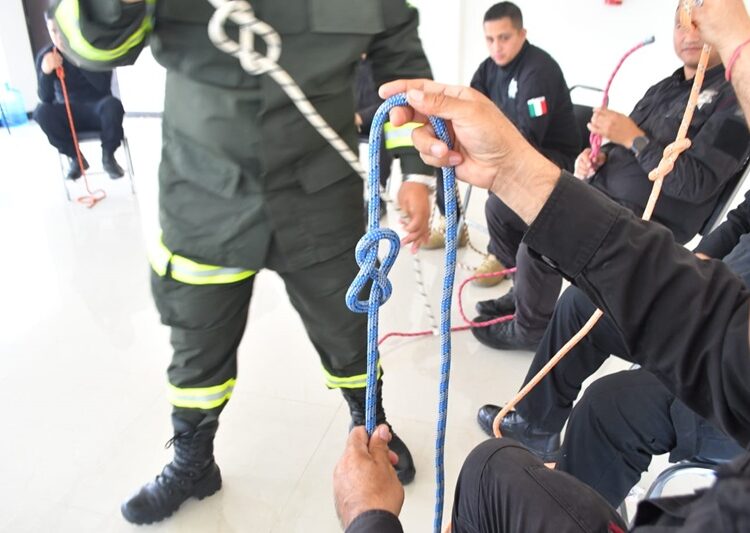 Continúa Guardia Estatal preparación para atender diferentes emergencias