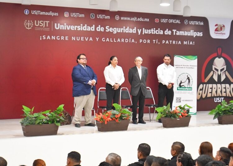 Recibe personal operativo de la SSPT conferencia de derechos humanos enfocada a migración