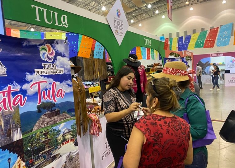 Registran stands de Tamaulipas una gran afluencia de visitantes en Tianguis de Pueblos Mágicos
