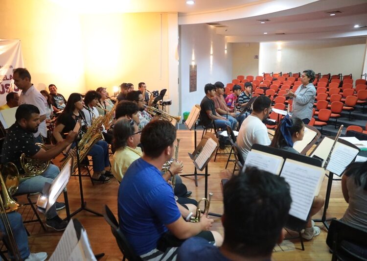 Se prepara Centenaria Banda de Música Municipal para brindar un concierto