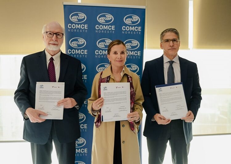 Secretaría de Economía y COMCE Noreste firman Convenio de colaboración