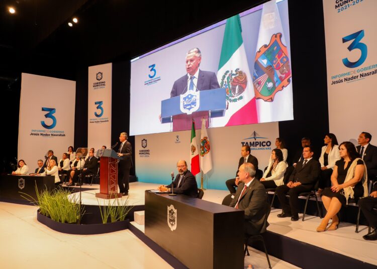 Escribimos la historia de Tampico con obras que brillarán por siempre: Chucho Nader