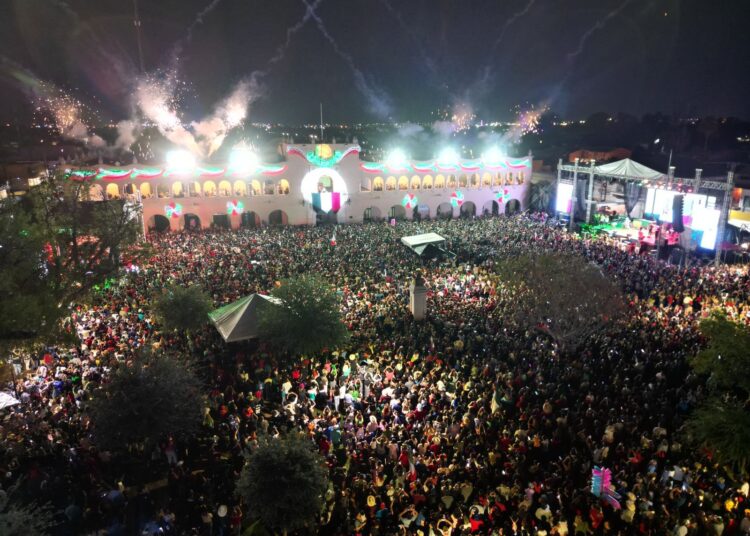 Vibra NLD en Grito de Independencia