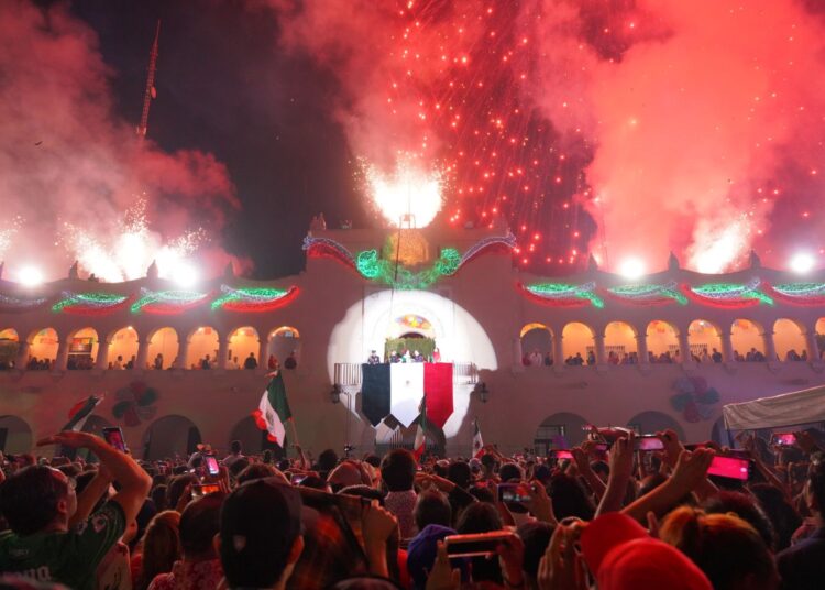Vibra NLD en Grito de Independencia
